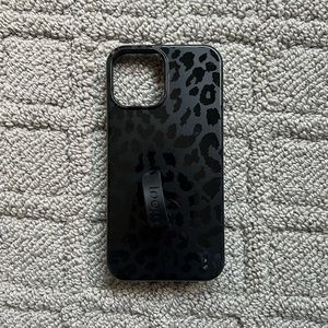 Midnight leopard iPhone 12 Pro Max loopy case